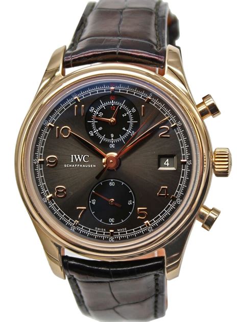 iwc portoghese chronograph classic|IWC portugieser chronograph for sale.